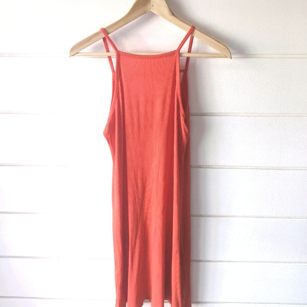 NWOT Mossimo Red Mini Dress ( M) Skater Dress Jersey Dress Pool Beach